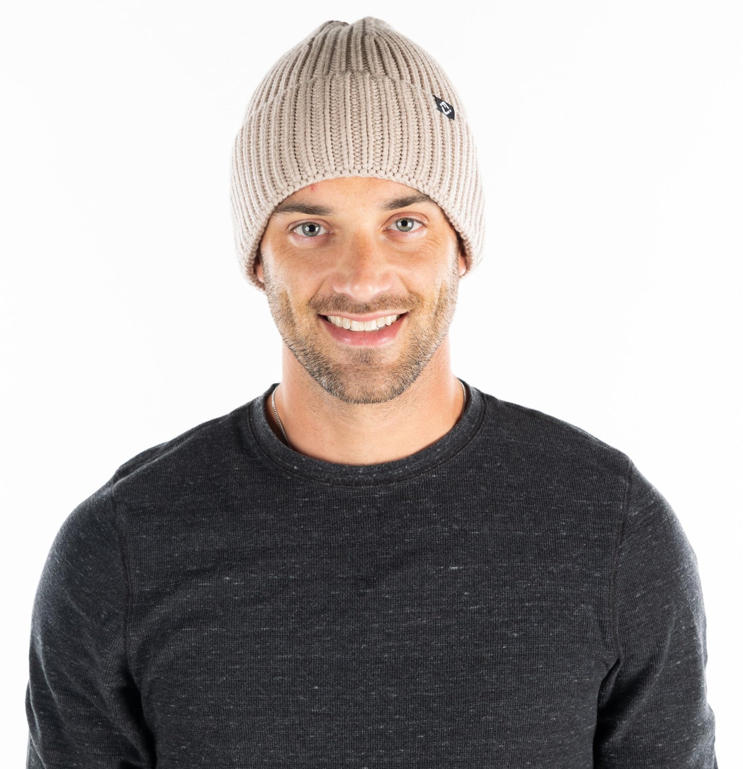 Ribbed Knit Buttery Soft Beanie by Funky Junque