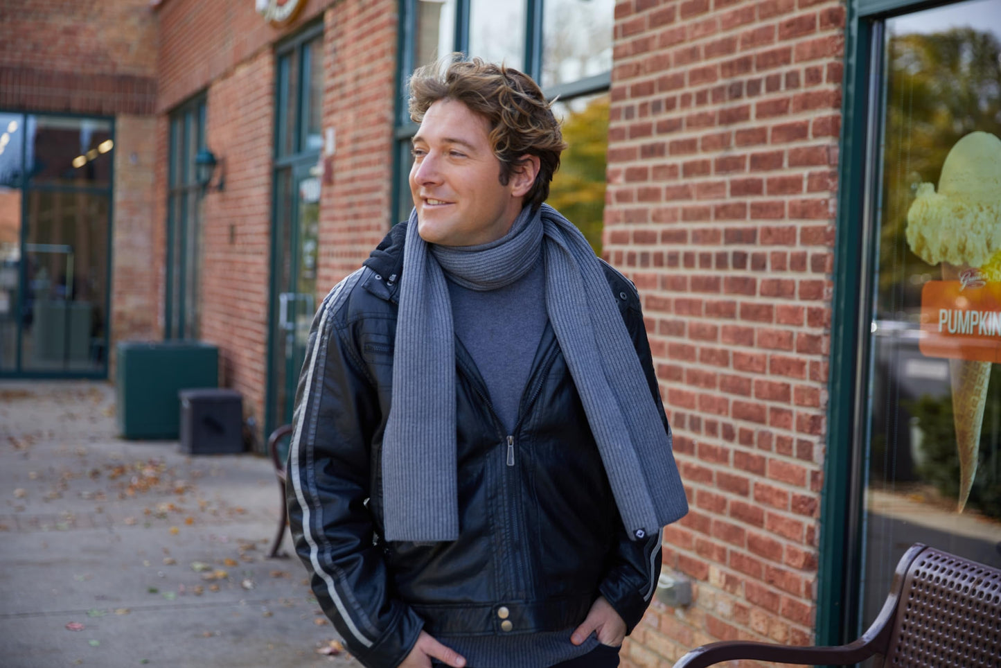 Ribbed Knit Buttery Soft Scarf by Funky Junque