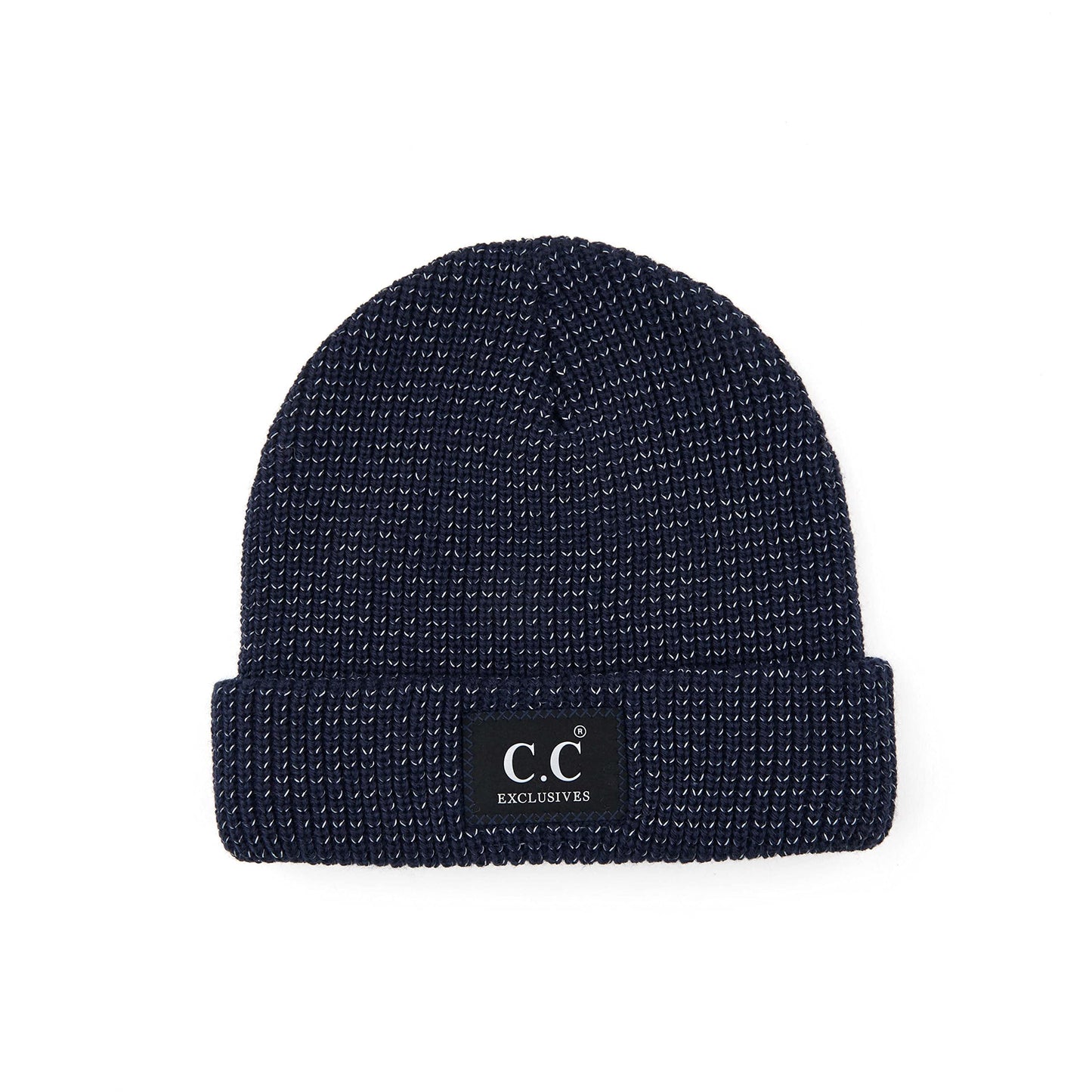 Reflective Cuff Beanie by Funky Junque