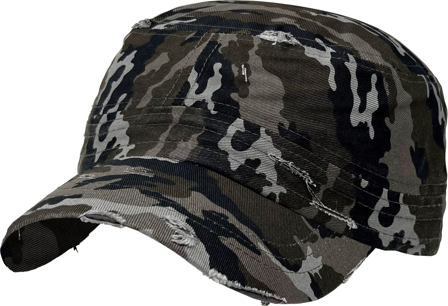 Distressed Cadet Hat by Funky Junque