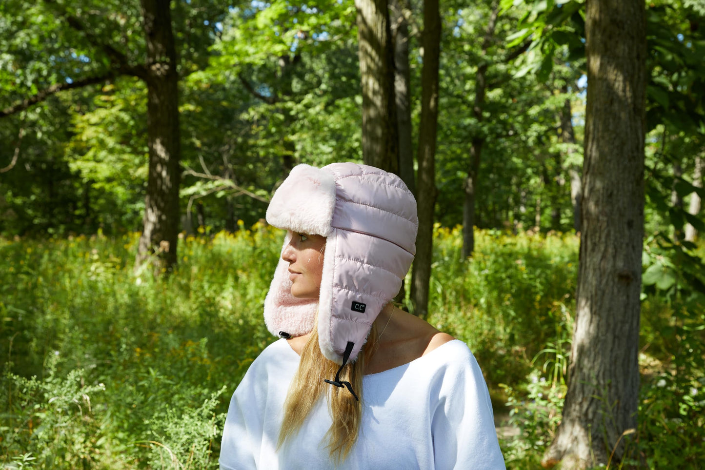 Puffer Trapper Hat by Funky Junque