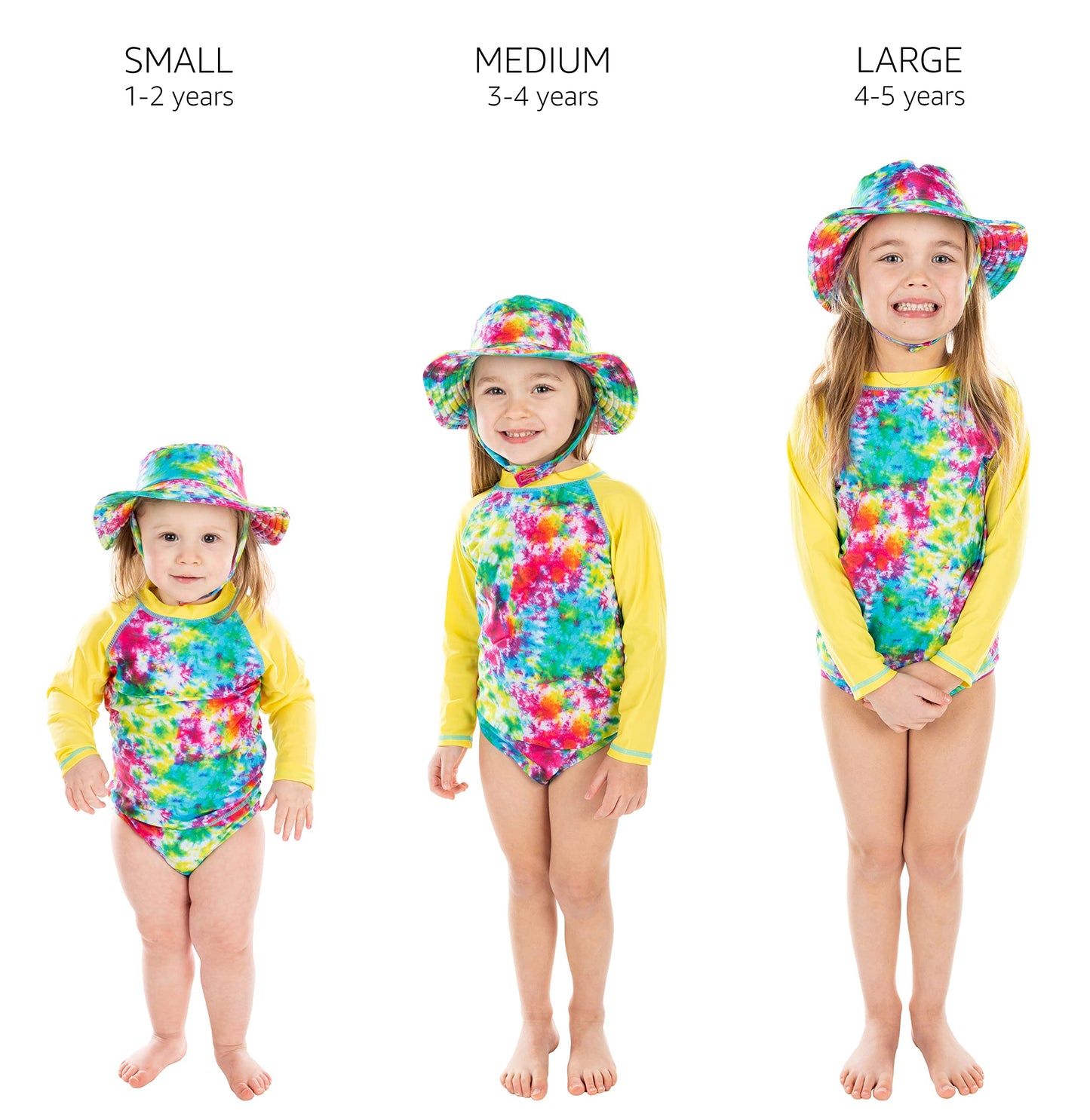 Funky Junque 3 Piece UPF 50+ Matching Long Sleeved Rash Shirt