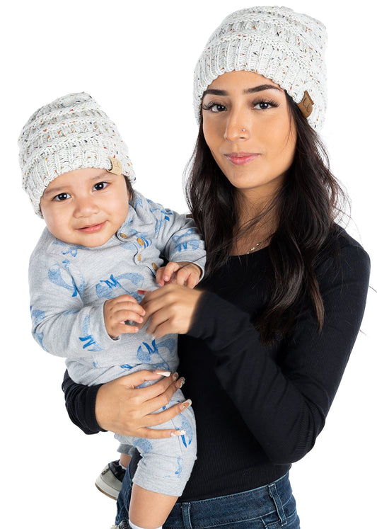 Funky Junque Mommy and Me Regualr Beanies