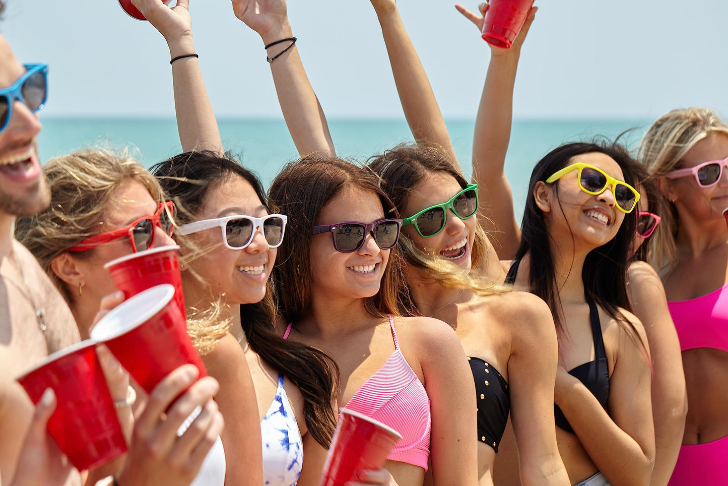 Funky Junque Solid Party Sunglasses