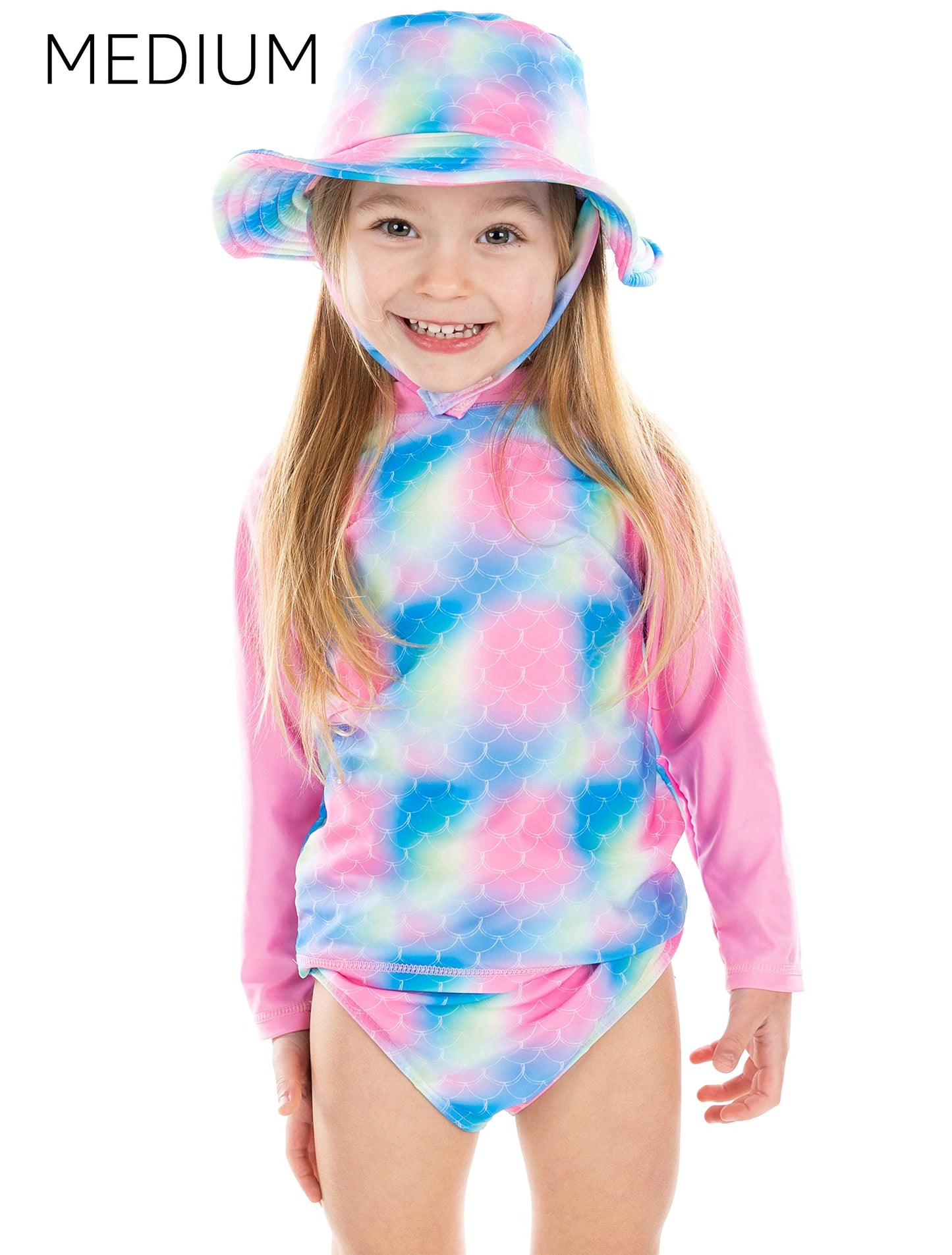 Funky Junque 3 Piece UPF 50+ Matching Long Sleeved Rash Shirt