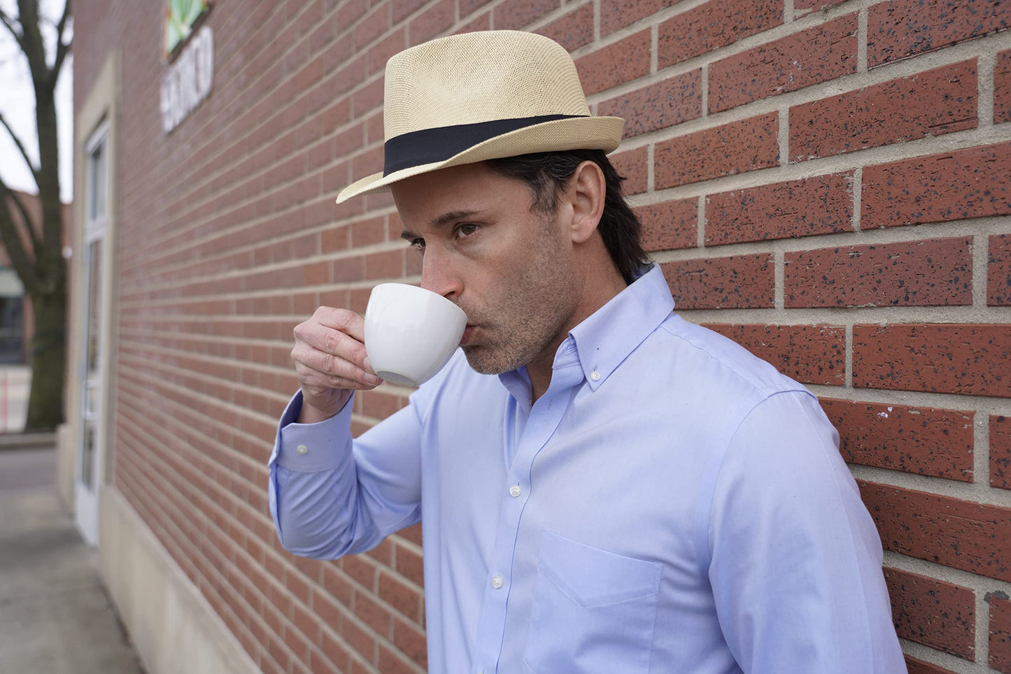 Straw Fedora Hats for Men by Funky Junque