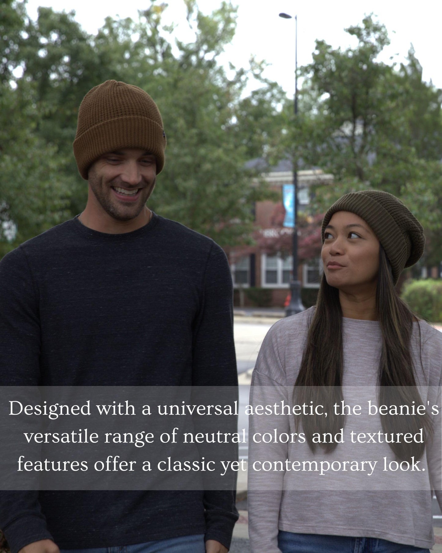 Waffle Knit Double Layer Beanie by Funky Junque