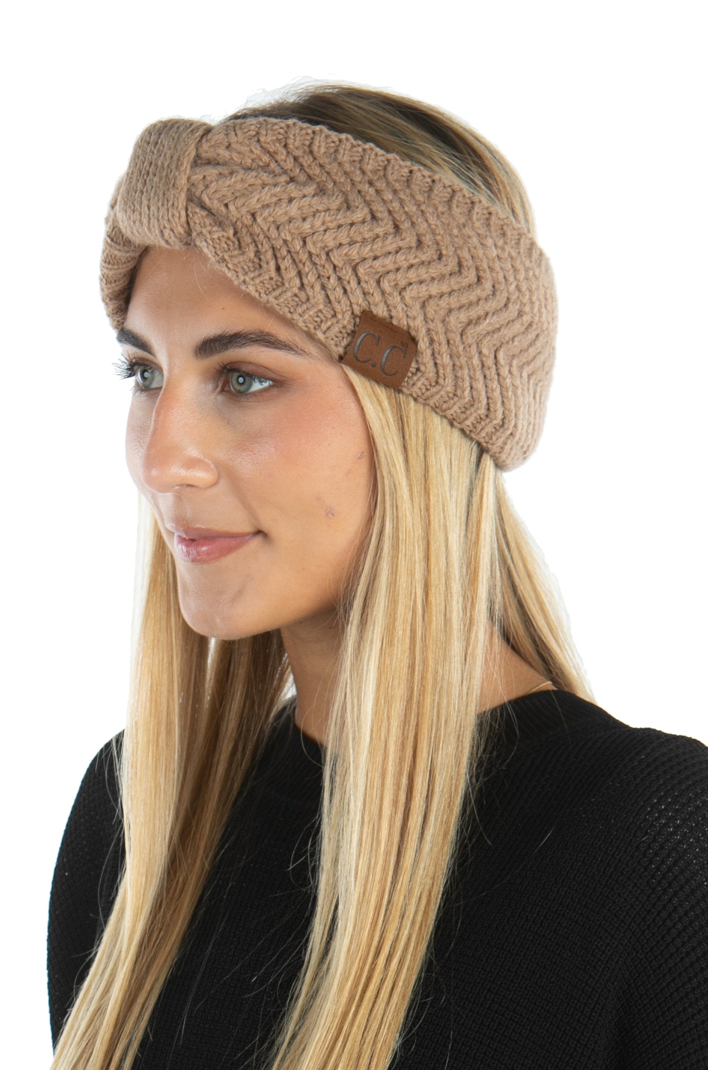 Solids Turban Bow Headband by Funky Junque