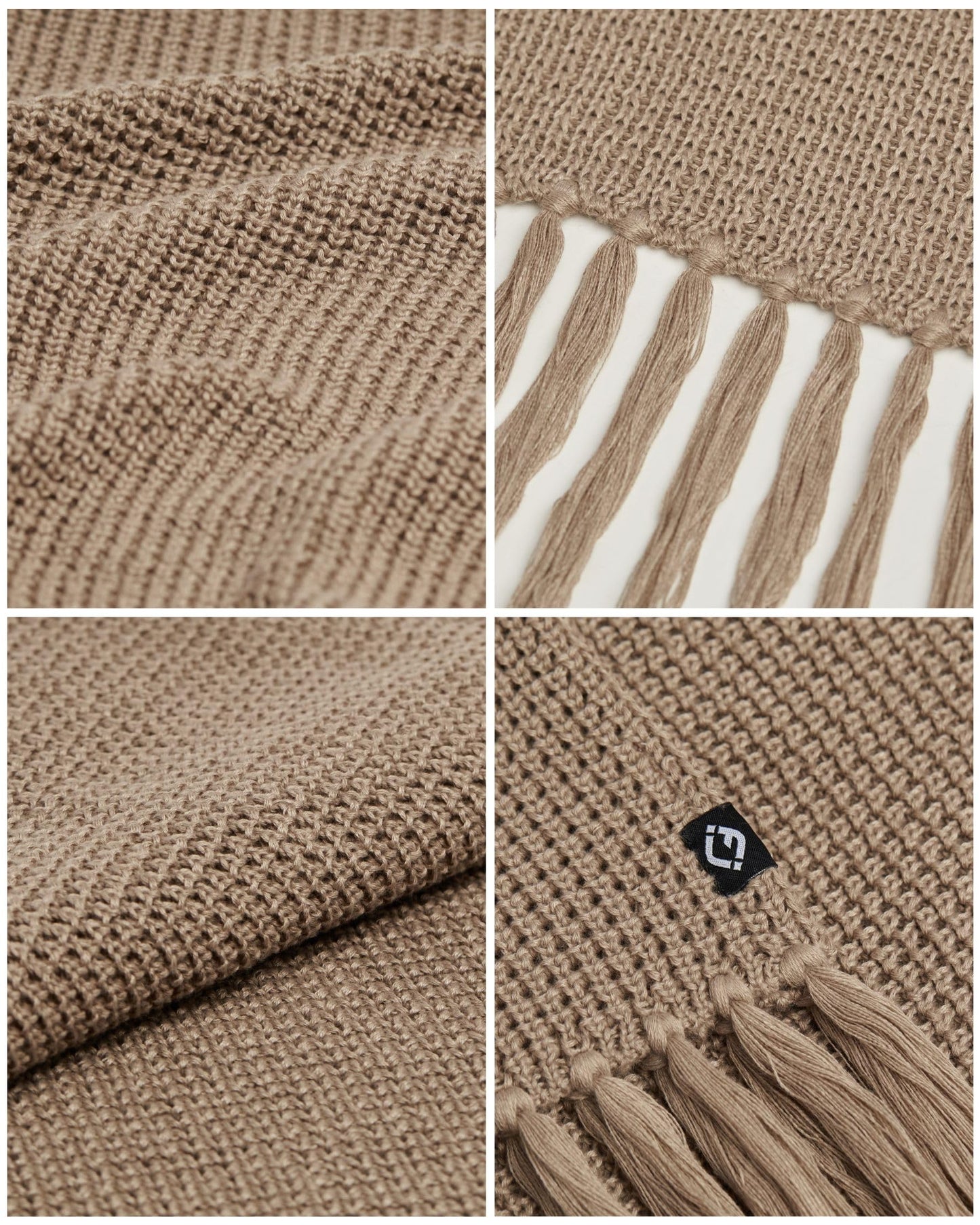 Waffle Knit Scarf by Funky Junque