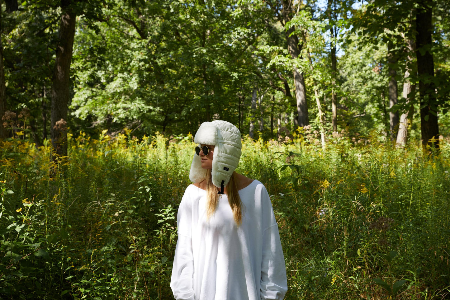 Puffer Trapper Hat by Funky Junque