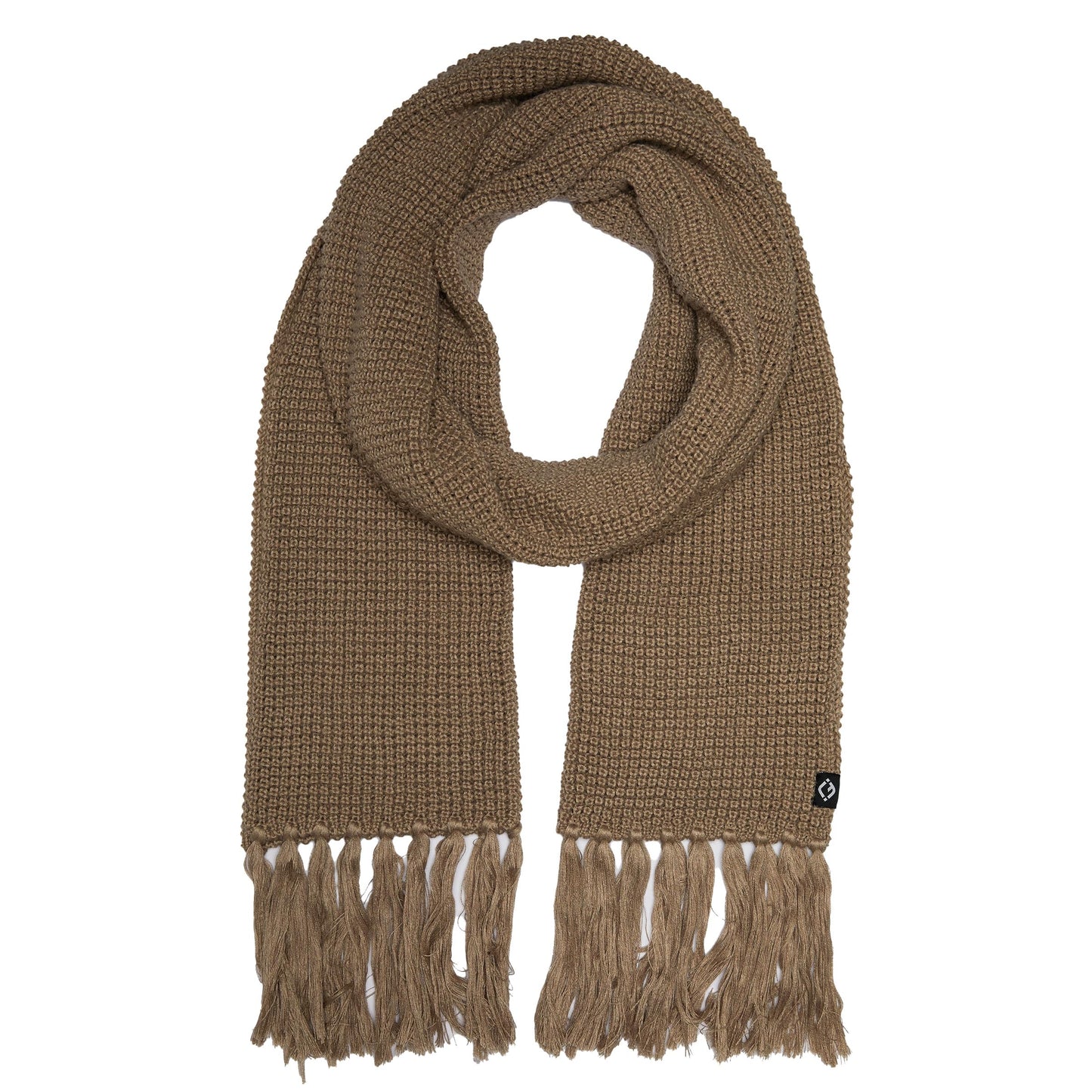Waffle Knit Scarf by Funky Junque
