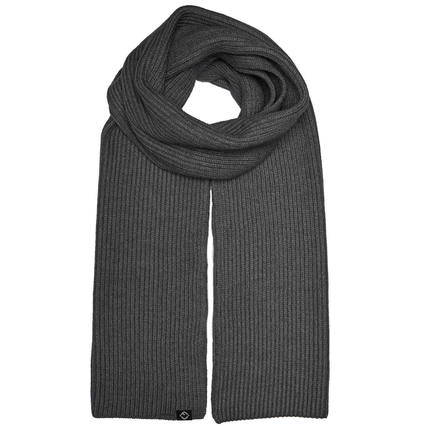 Ribbed Knit Buttery Soft Scarf by Funky Junque