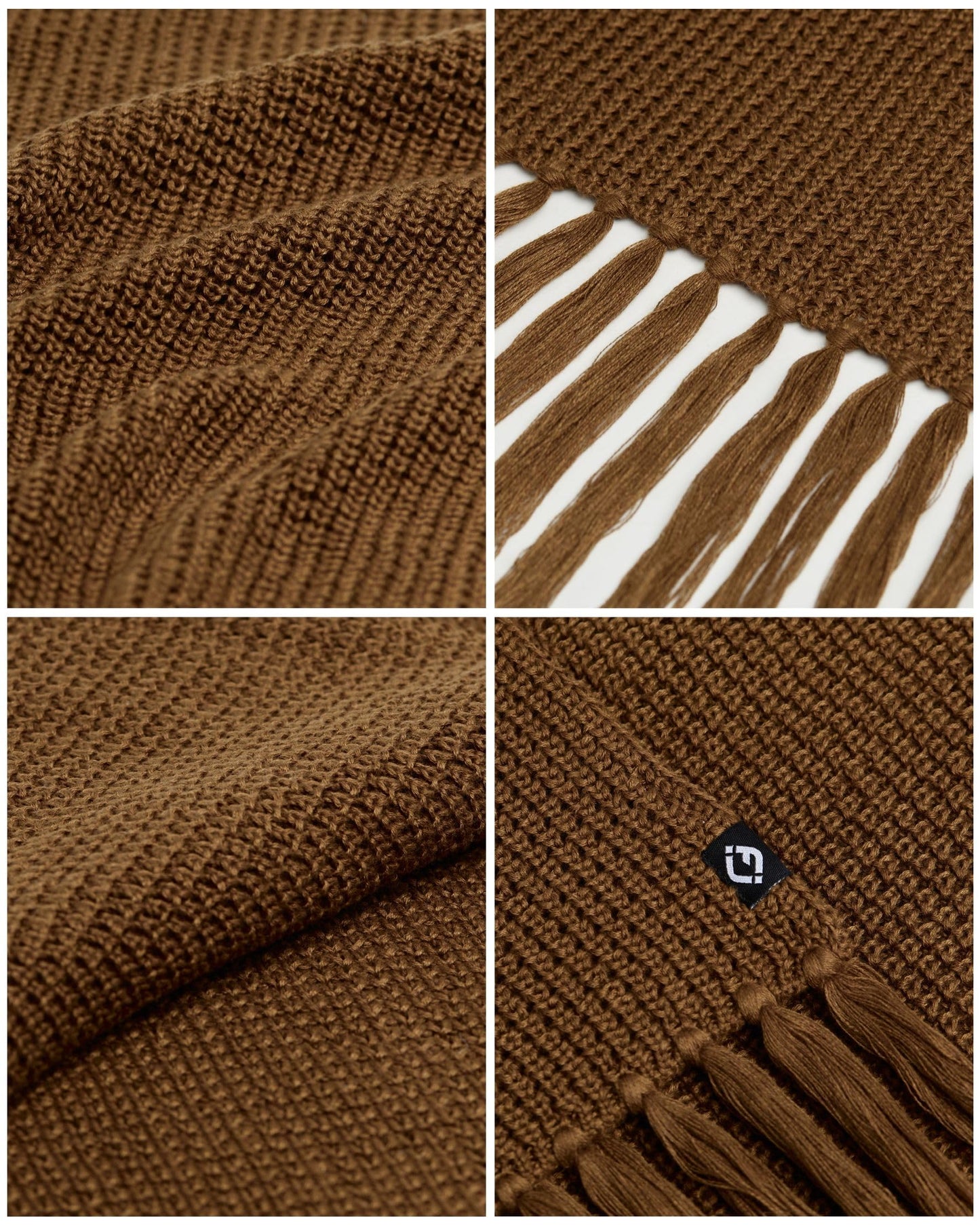 Waffle Knit Scarf by Funky Junque