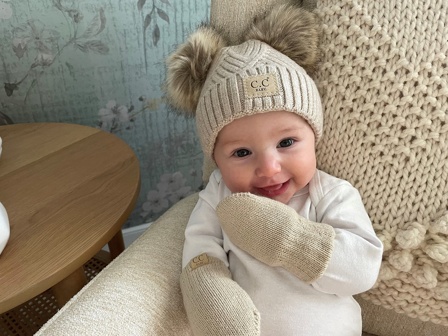 Fleece Lined Baby Mittens by Funky Junque