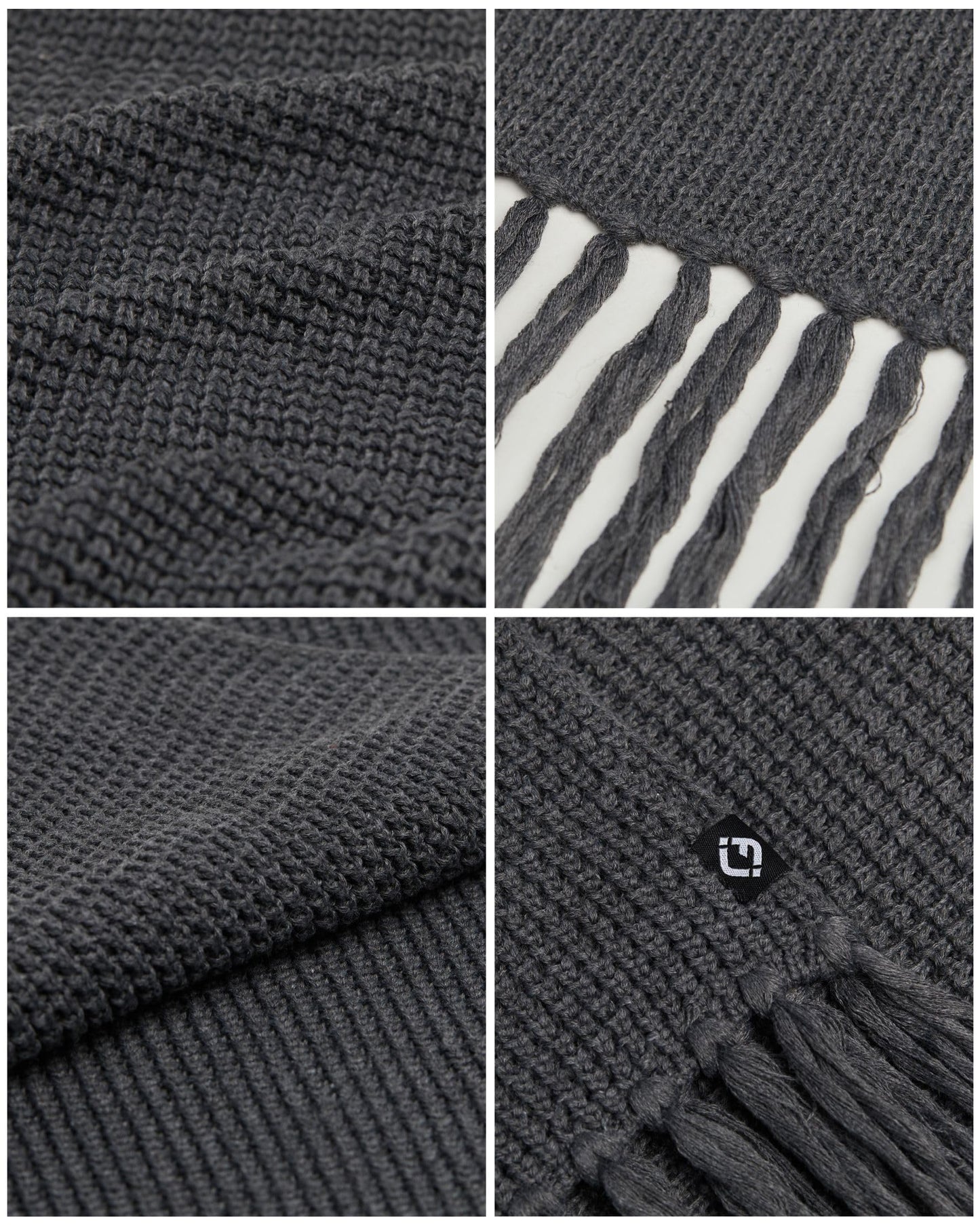 Waffle Knit Scarf by Funky Junque