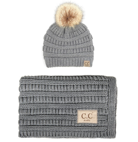 Funky Junque Large Soft Warm Lightweight Baby Throw Blanket with Matching Beanie