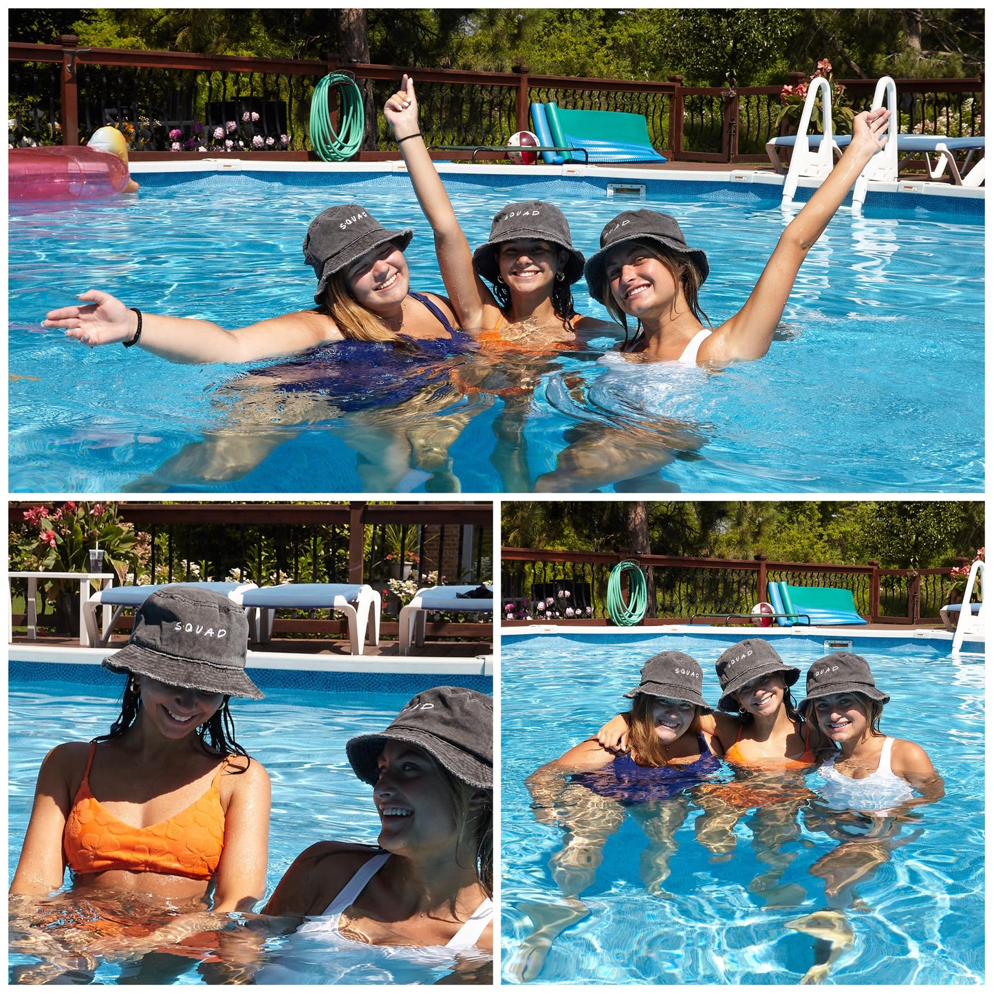 Embroidered Bucket Hat by Funky Junque