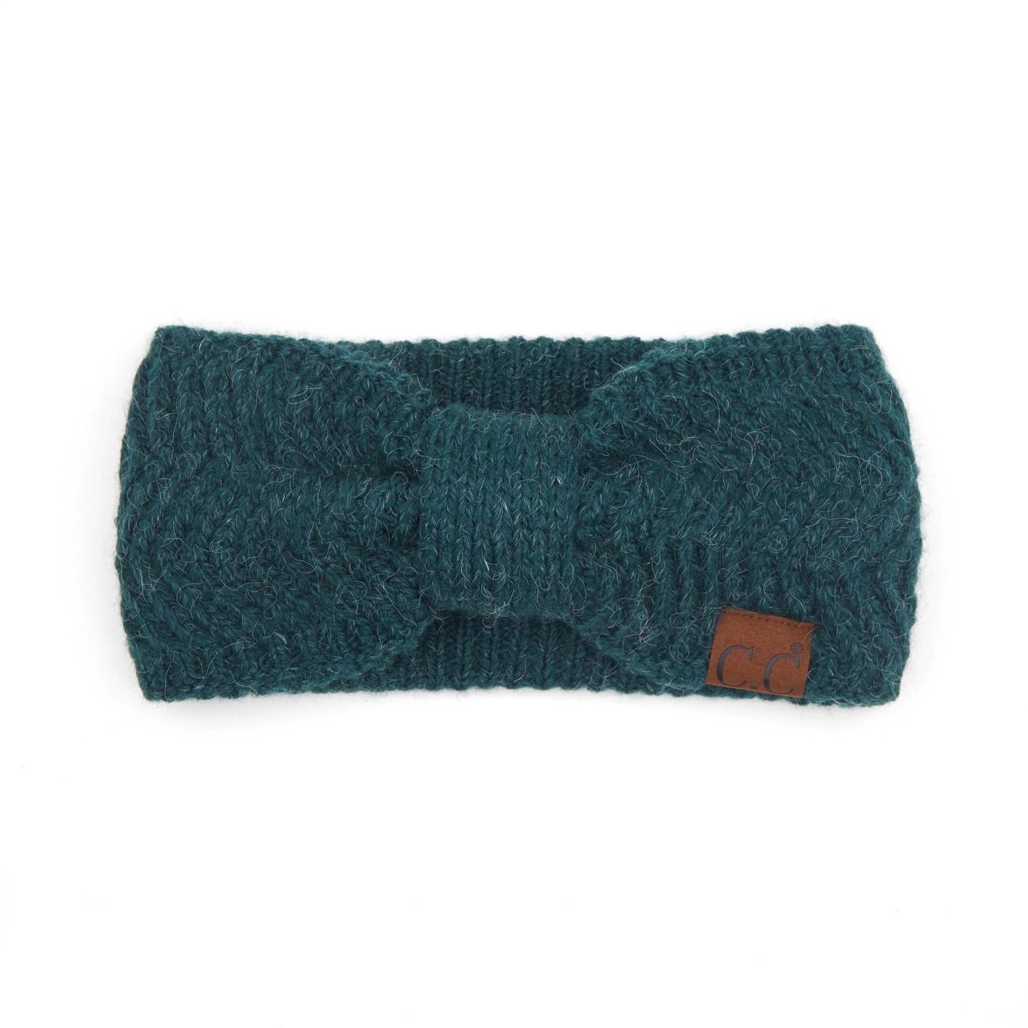 Solids Turban Bow Headband by Funky Junque