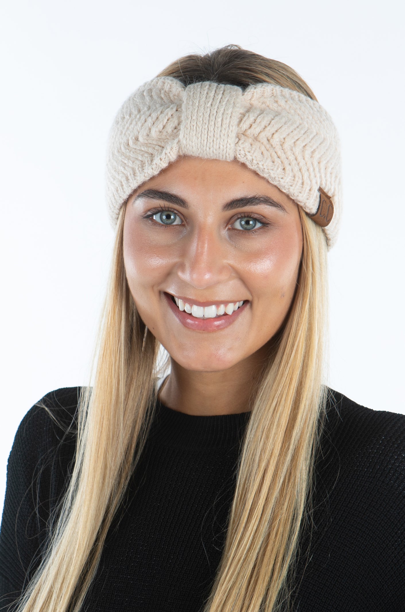 Solids Turban Bow Headband by Funky Junque