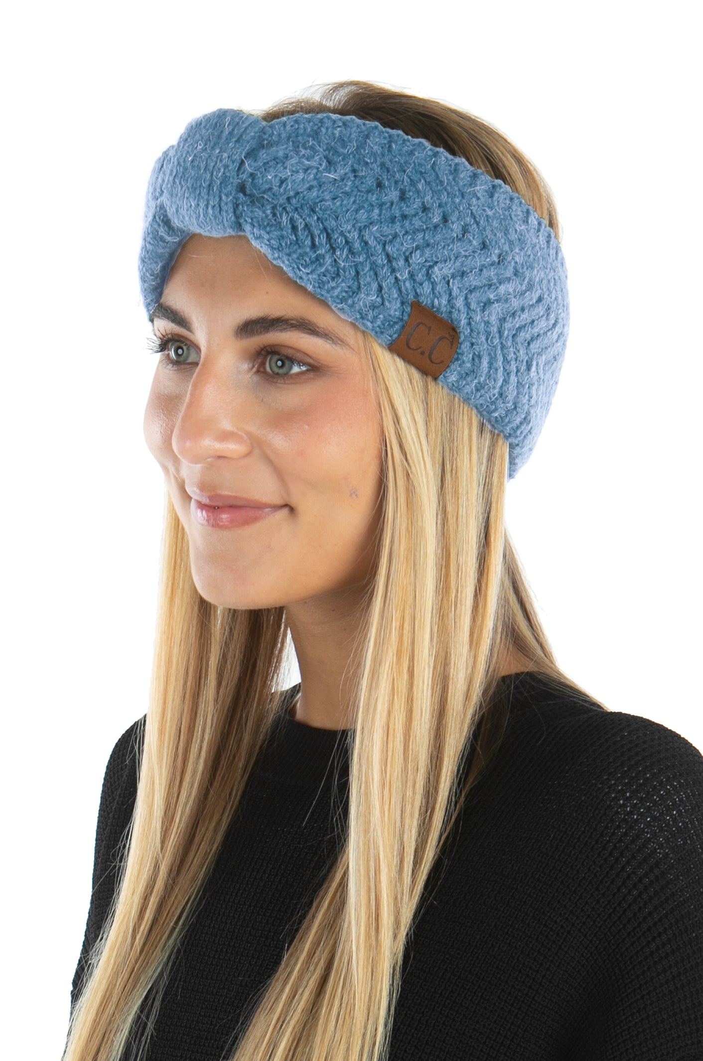 Solids Turban Bow Headband by Funky Junque