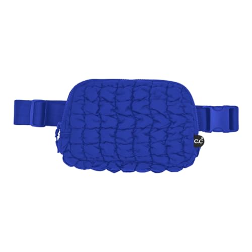 Quilted Puffer Belt Bag by Funky Junque