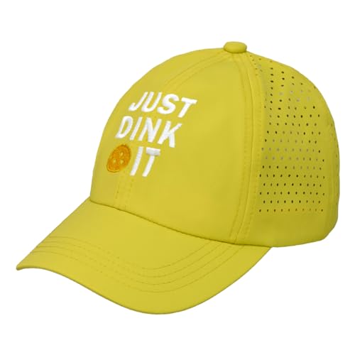 Just Dink It Laser Cut Pickleball Caps by Funky Junque