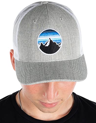 Mountain Patch Trucker Hat by Funky Junque