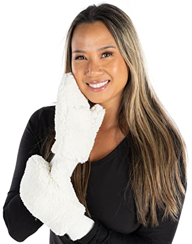 Sherpa Convertible Mittens by Funky Junque