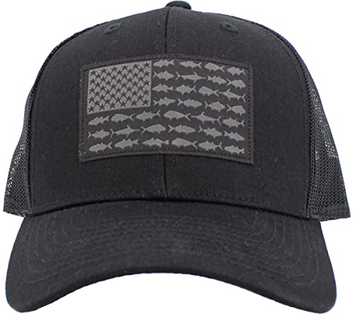 Fish Flag Trucker Hat by Funky Junque