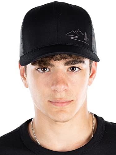 Mountain Patch Trucker Hat by Funky Junque