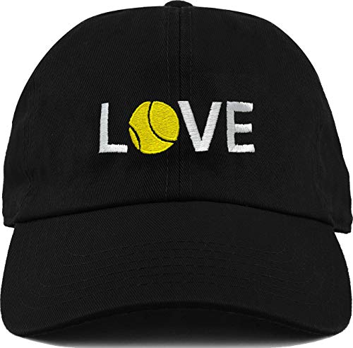 Love Tennis Dad Hat by Funky Junque