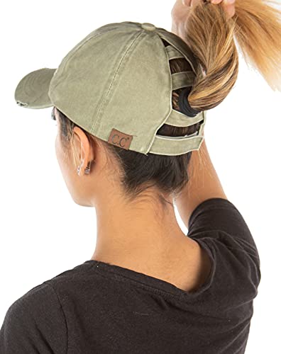 Ladder Back Ponycap by Funky Junque