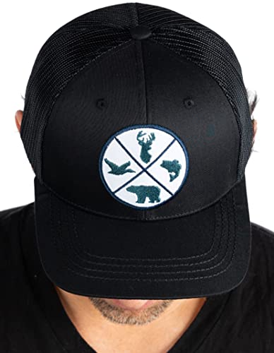 Outdoors Mesh Trucker Hat by Funky Junque
