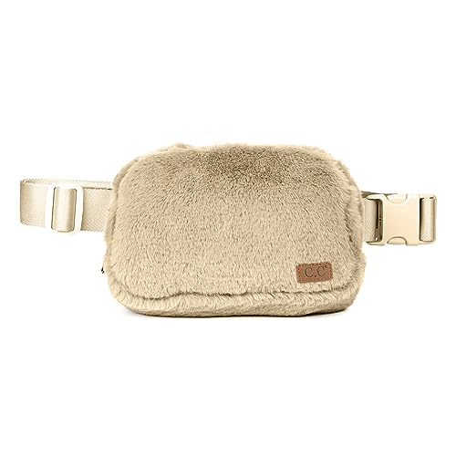 Faux Fur Belt Bag by Funky Junque