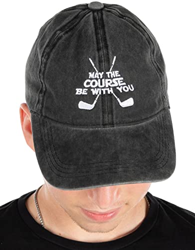 Golf Themed Dad Hat by Funky Junque