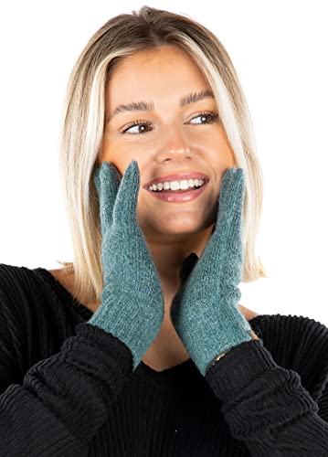 Recycled Yarn Smart Tip Gloves by Funky Junque