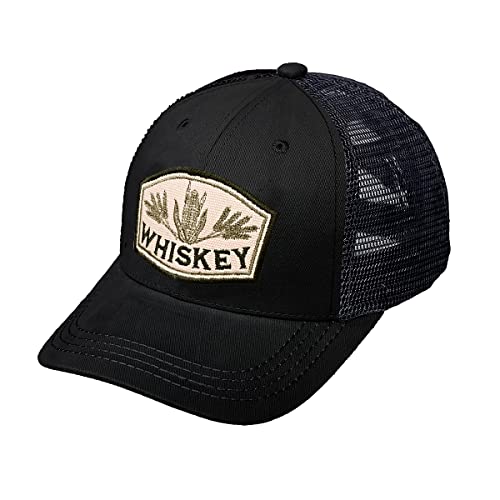 Bourbon & Whiskey Mesh Trucker Hat by Funky Junque