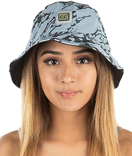 Marble Reflective Bucket Hat by Funky Junque