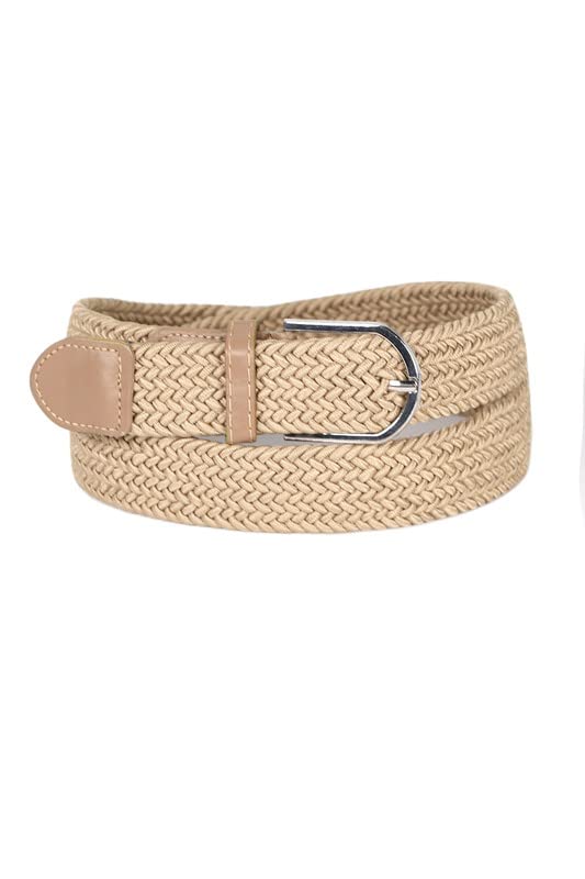 Braided Elastic Stretch Golf Belt by Funky Junque