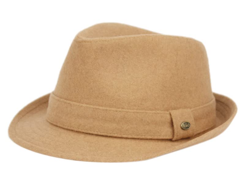 Short Brim Wool Fedora by Funky Junque
