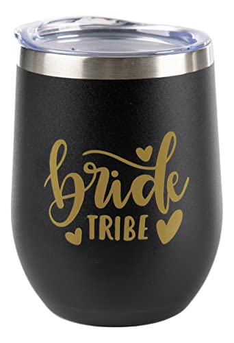 Bridal Stainless Steel 12 Oz. Wine Tumblers by Funky Junque