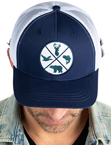 Outdoors Mesh Trucker Hat by Funky Junque