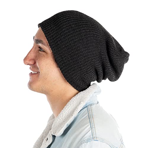 Two Tone Slouchy Beanie by Funky Junque