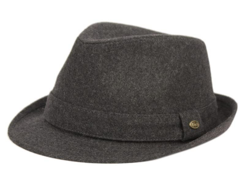 Short Brim Wool Fedora by Funky Junque