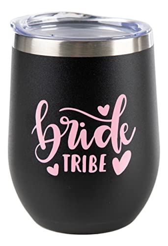 Bridal Stainless Steel 12 Oz. Wine Tumblers by Funky Junque