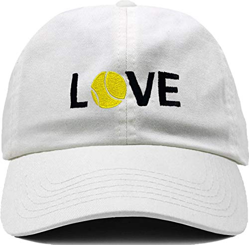Love Tennis Dad Hat by Funky Junque