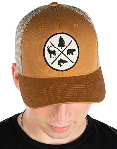 Mountain Patch Trucker Hat by Funky Junque