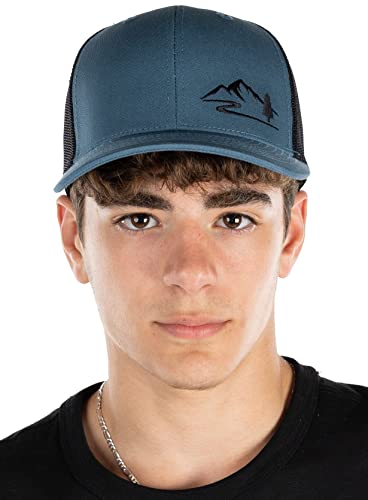 Mountain Patch Trucker Hat by Funky Junque