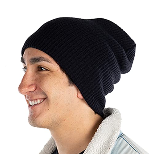 Solid Slouchy Beanie by Funky Junque