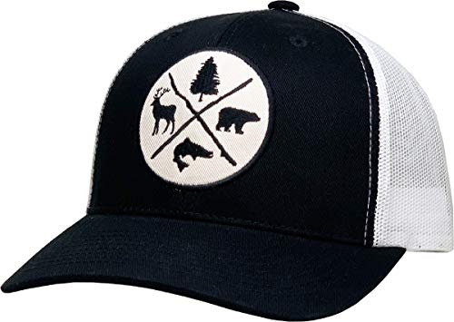 Mountain Patch Trucker Hat by Funky Junque